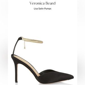 Veronica Beard Lisa Satin Pumps
